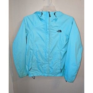 The North Face Women's S Aqua Lightweight Hooded Hyvent 2.5L Windbreaker Jacket